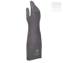Neoprene/cotton gloves fluffy 30 cm black product photo