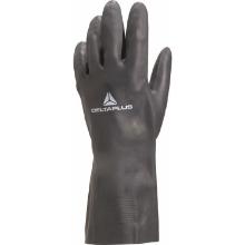 Neoprén/pamut kesztyű bolyhozott 30 cm fekete 10/11 termékfotó