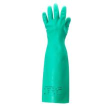 Ansell 37185 AlphaTec Solvex chemical resistant nitrile gloves, long shaft, 7 product photo