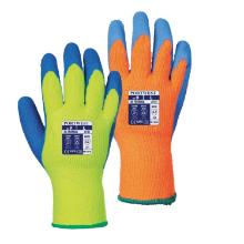Portwest A145 hűtőh&aacute;zi ns&aacute;rga/k&eacute;k latex teny&eacute;rm&aacute;rtott akril kesztyű, -50C-ig XL term&eacute;kfot&oacute;