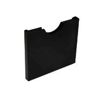 HPC GEMGD PE disposable glove dispenser, black, metal, 18.5x19.5x2.5 cm product photo