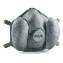 uvex 8787330 silv-Air FFP3 3-chamber moulded active charcoal dust mask, grey product photo