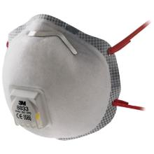 3M 8833 részecskeszűrő félálarc, csésze formájú, FFP3 termékfotó