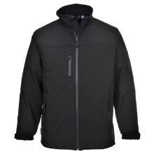 Portwest TK50 softshell dzseki, fekete, 3 r&eacute;tegű XS term&eacute;kfot&oacute;
