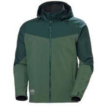Helly Hansen Oxford kapucnis softshell kab&aacute;t, z&ouml;ld, 4XL term&eacute;kfot&oacute;