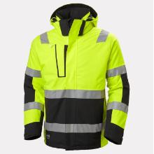 Helly Hansen Alna 2.0 Hi-Vis lined winter jacket, yellow/black, men's, M product photo