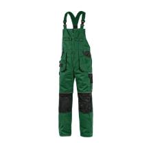 KRYSTOF bib pants green/black blended fabric 65% PA + 35% PES, Size: 54 product photo