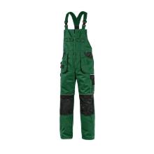 KRYSTOF bib pants green/black blended fabric 65% PA + 35% PES, Size: 56 product photo