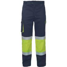 Cerva MULTINORM STRIP FR HV nadrág sárga/navy XS termékfotó