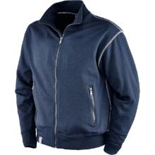 Neri 455070 Davos ffi zip pullover, blue color, 65% PES 35% cotton, 290/m2 product photo