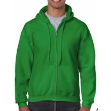 Gildan 18600 Hooded Zip Up, Safety Green, 279g, S-XXL product photo
