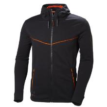 Helly Hansen Chelsea Evolution Kapuzenpullover mit Rei&szlig;verschluss, schwarz, S Produktbild