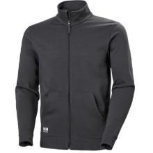 Helly Hansen classic zip sweatshirt, dark grey, XL product photo