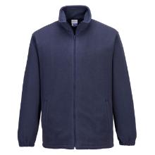 Portwest AS26 Antistatic ESD fleece cardigan, Navy S product photo
