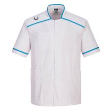 Portwest C821WHR Men's medical tunic, white, Kingsmill fabric, 3XL product photo
