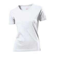 ST 2600 Classic-T k&ouml;rnyakas női p&oacute;l&oacute; 155 g,100% pamut, feh&eacute;r, XL term&eacute;kfot&oacute;
