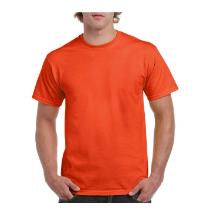 Gildan 5000 Heavy Cotton T-shirt, orange, 185 g, 100 % cotton product photo