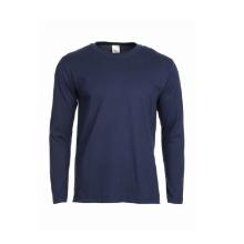 ST 2130 Comfort hossz&uacute; ujj&uacute; p&oacute;l&oacute;, s&ouml;t&eacute;t k&eacute;k, 185g, 100 % pamut XL term&eacute;kfot&oacute;