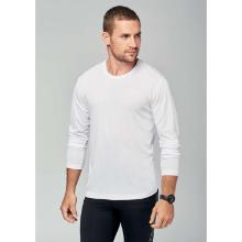 PA443 White 100% polyester long sleeve T-shirt XXL product photo