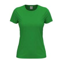 ST 2600 Classic-T Rundhals-Damen-T-Shirt 155 g, 100 % Baumwolle, Kellygrün, M Produktbild