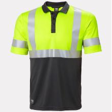 Helly Hansen Addvis Hi Vis póló CL 1, 100 % PES, 140 g, citromsárga/fekete, 5XL termékfotó
