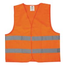 MJ 60-117 Economy Hi-Vis mell&eacute;ny, fluoreszk&aacute;l&oacute; ns&aacute;rga, 1 m&eacute;ret term&eacute;kfot&oacute;