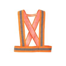 Visibility strap/bridle, one size, orange yellow (70191) product photo
