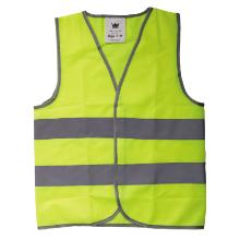 MJ 60-105 Gyermek mell&eacute;ny, PES, fluoreszk&aacute;l&oacute; cs&aacute;rga 03 term&eacute;kfot&oacute;