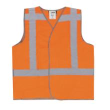 MJ 60-177 M-Wear mell&eacute;ny, PES, fluoreszk&aacute;l&oacute; narancss&aacute;rga M/L term&eacute;kfot&oacute;