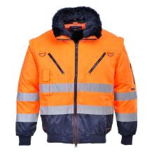 Portwest PJ50ONR Hi-Vis 3in1 Pilotenjacke, orange/blau Produktbild