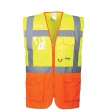 Portwest S376 Prague Executive Vest, Yellow/Orange, M-3XL product photo