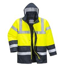 Portwest S466 Traffic kontraszt Hi-Vis b&eacute;lelt kab&aacute;t, s&aacute;rga/s&ouml;t&eacute;tk&eacute;k 3XL term&eacute;kfot&oacute;