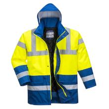 Portwest S466YRB Traffic kontraszt Hi-Vis b&eacute;lelt kab&aacute;t, s&aacute;rga/kk&eacute;k S term&eacute;kfot&oacute;