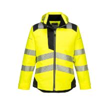 Portwest T400YBR Vision Hi-Vis esőkab&aacute;t, s&aacute;rga/fekete S term&eacute;kfot&oacute;