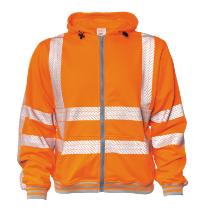 MJ 76-231 M-Wear kapucnis pul&oacute;ver, PES, ns&aacute;rga XXL term&eacute;kfot&oacute;