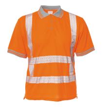 MJ 76-211 M-Wear galléros póló, PES, narancs 4XL termékfotó