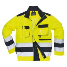 Portwest TX50 Lille Hi-Vis kab&aacute;t, s&aacute;rga/k&eacute;k sz&iacute;n XL term&eacute;kfot&oacute;