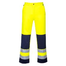 Portwest TX71 Seville Hi-Vis derekas nadr&aacute;g, s&aacute;rga/k&eacute;k XL term&eacute;kfot&oacute;