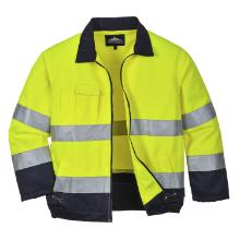 Portwest TX70 Madrid Hi-Vis Jacket, Yellow/Blue, S-3XL product photo