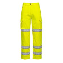 Portwest LW71 Women's high visibility pants, lemon yellow, M product photo