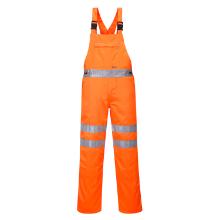 Portwest RT43 - Hi-Vis polipamut kantáros nadrág, narancssárga S termékfotó