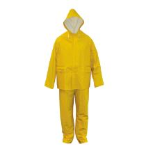 MJ 44-105 Esőruha PVC rayon 2 r&eacute;szes, s&aacute;rga S term&eacute;kfot&oacute;