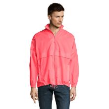 Sols unisex v&iacute;z&aacute;ll&oacute; esőkab&aacute;t, neoncoral sz&iacute;nben M term&eacute;kfot&oacute;