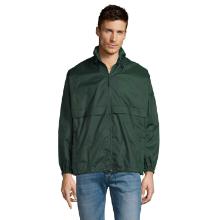 Sols unisex vízálló esőkabát, forestgreen/sötétzöld színben XL termékfotó