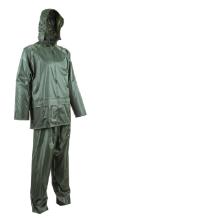 Pluvio green two-piece hurricane suit S-3XL product photo