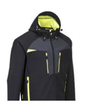 Portwest DX474 Softshell dzseki,fekete XL term&eacute;kfot&oacute;