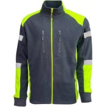 Pol&aacute;r kardig&aacute;n, j&oacute;ll&aacute;that&oacute;s&aacute;gi neon/fekete, 5XL term&eacute;kfot&oacute;