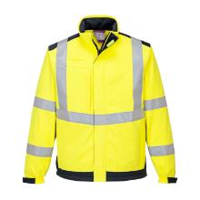 Portwest MV72 Modaflame Multi Norm Arc Softshell kabát, Sárga/Navy L termékfotó