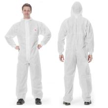 3M 4545 egyszerhaszn&aacute;latos v&eacute;dőruha, feh&eacute;r, CE III cat. S-4XL m&eacute;ret M term&eacute;kfot&oacute;