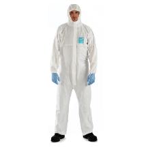 Ansell WH20T Microgard 2000 TsPlus antisztatikus over&aacute;ll feh&eacute;r XL term&eacute;kfot&oacute;
